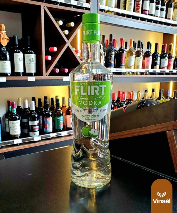 FLIRT VODKA GREEN APPLE 1L