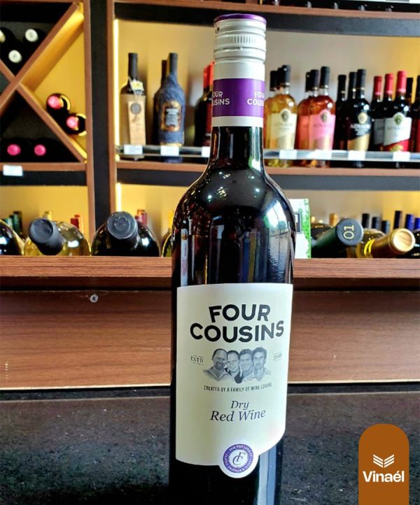 FOUR COUSINS DRY RED 750ML FOUR COUSINS DRY RED WINE 750ML