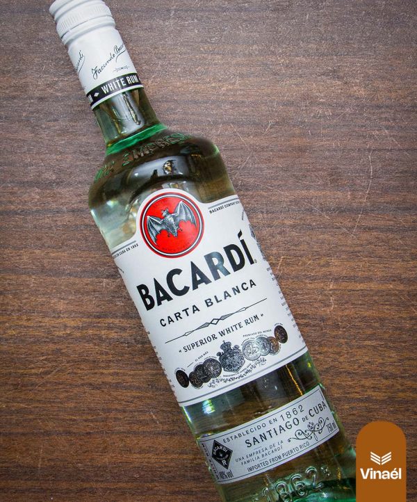 BACARDI CARTA BLANCA 750ML BACARDI CARTA BLANCA 750ML