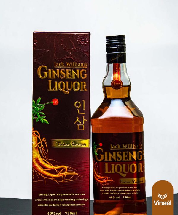 GINSENG LIQUOR 750ML