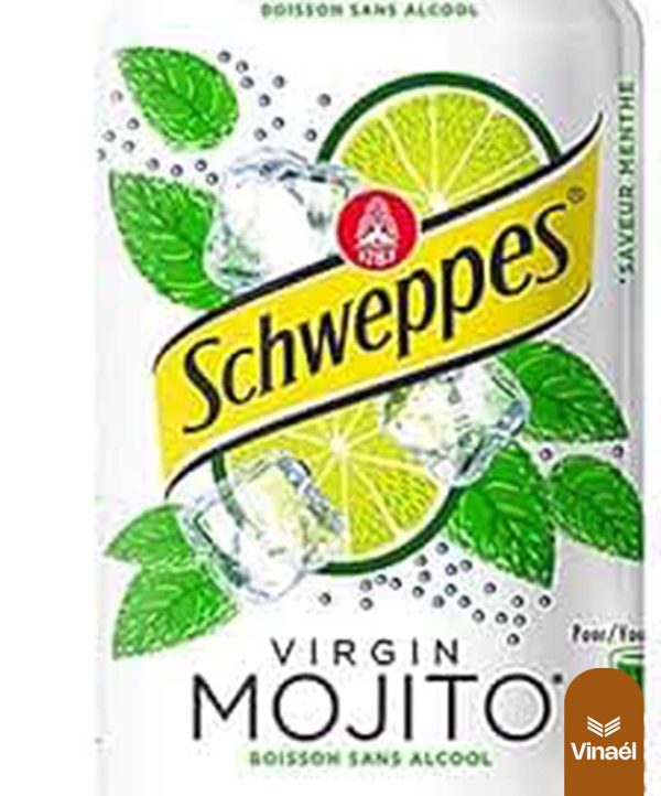 SCHWEPPES VIRGIN MOJITO 33CL SCHWEPPES VIRGIN MOJITO 33CL