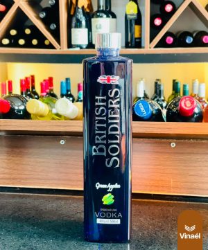 img_0261 BRITISH SOLDIERS GREEN APPLE VODKA 500ML